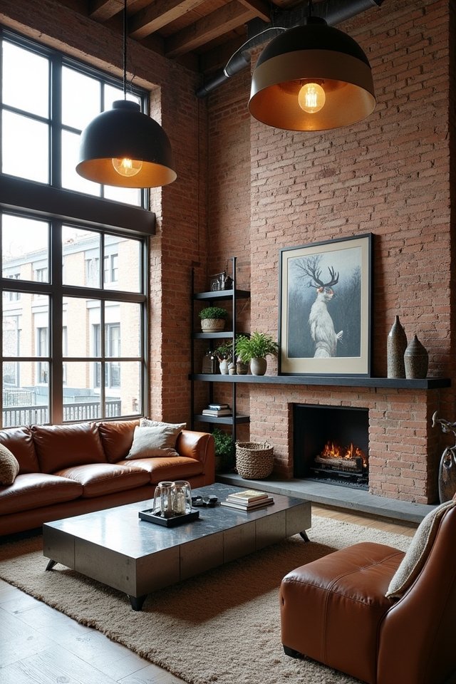 metal accents enhance aesthetics