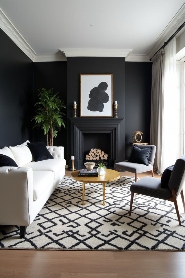 metallic accents elevate decor