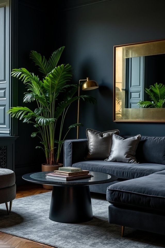 metallic accents elevate decor