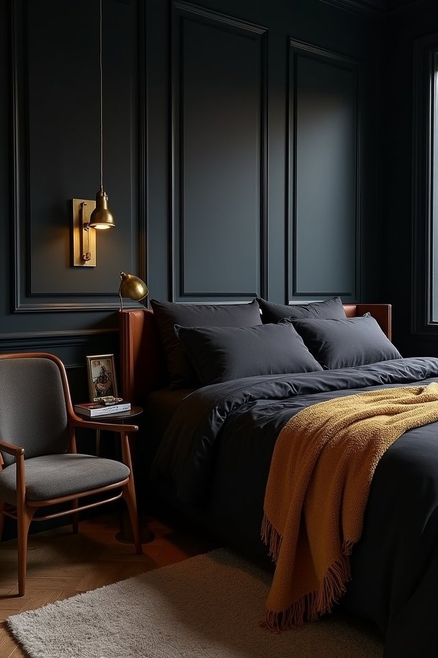 metallic accents enhance elegance