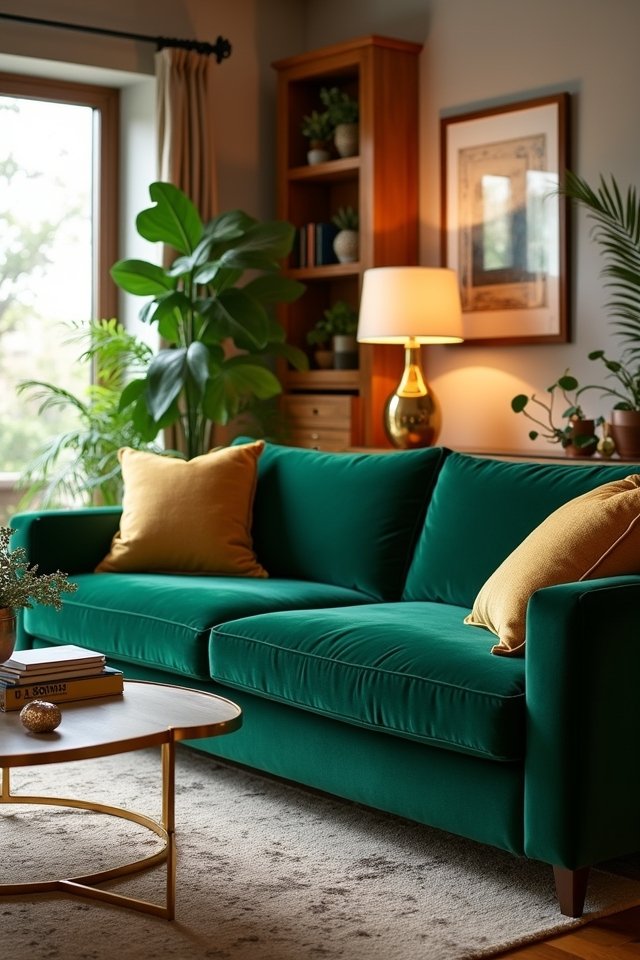 metallic accents for elegance