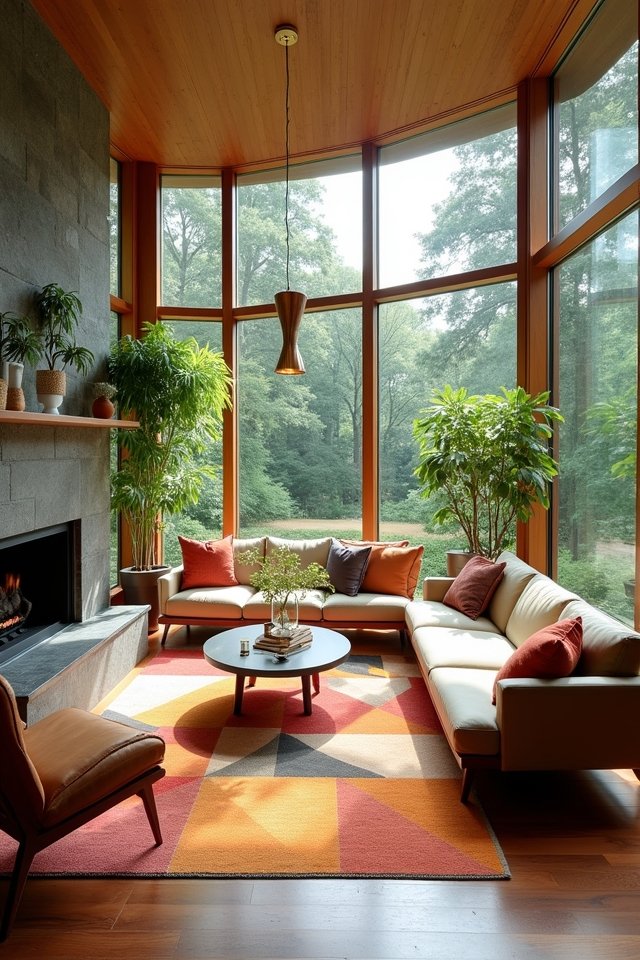 mid century modern cozy haven