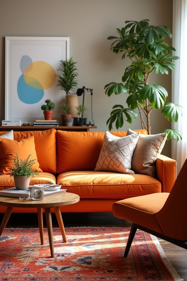 mid century modern nostalgia accents