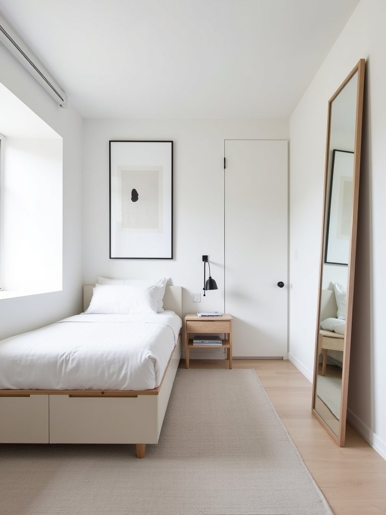 minimalism enhances cozy spaces