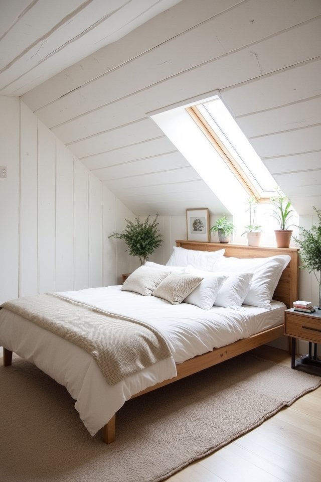 minimalist attic bedroom tips