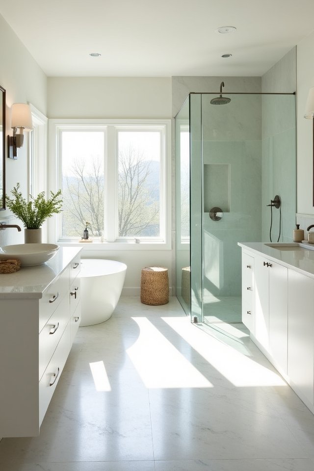 minimalist bathroom design elements