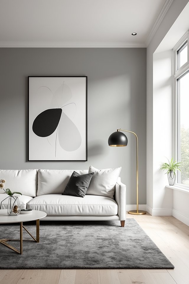 minimalist black and white elegance