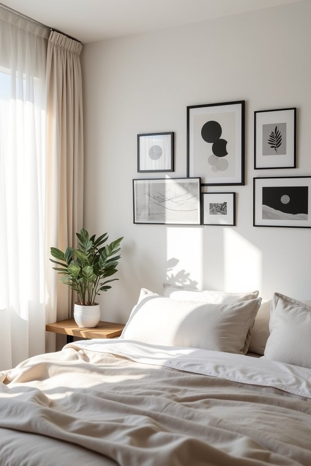 minimalist black and white elegance