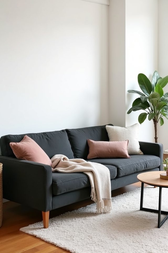 minimalist cozy living room