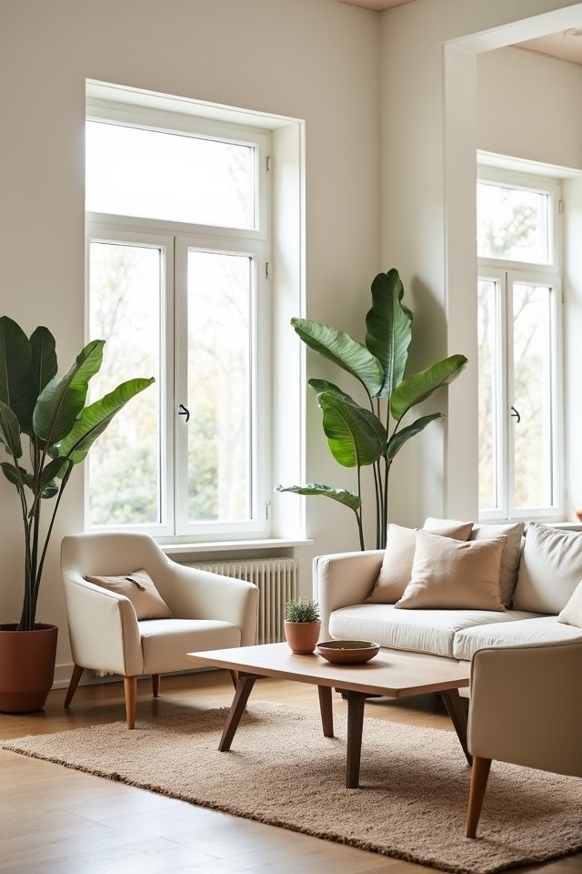 minimalist cream furniture elegance