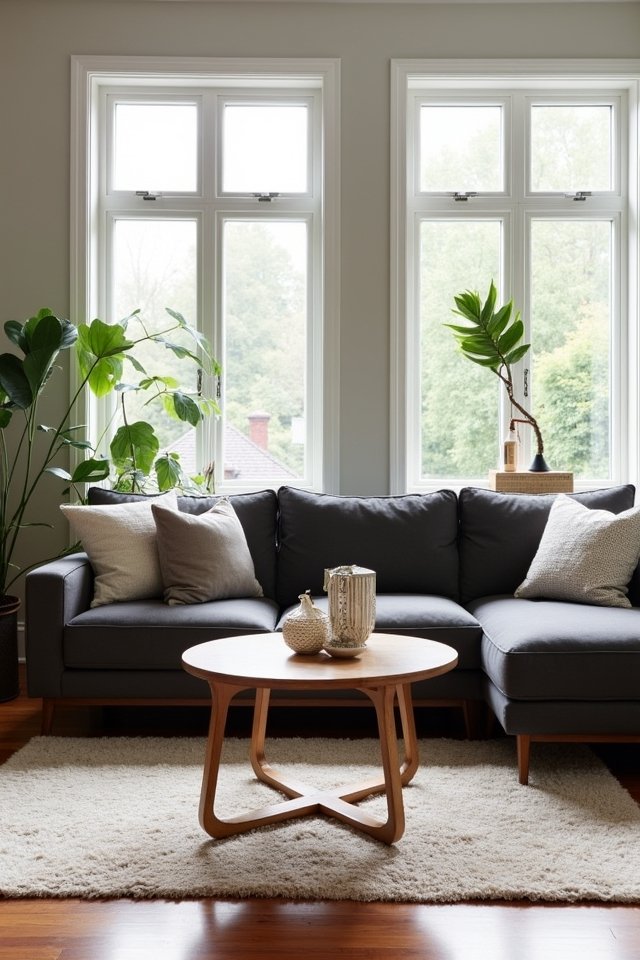 minimalist dark gray elegance