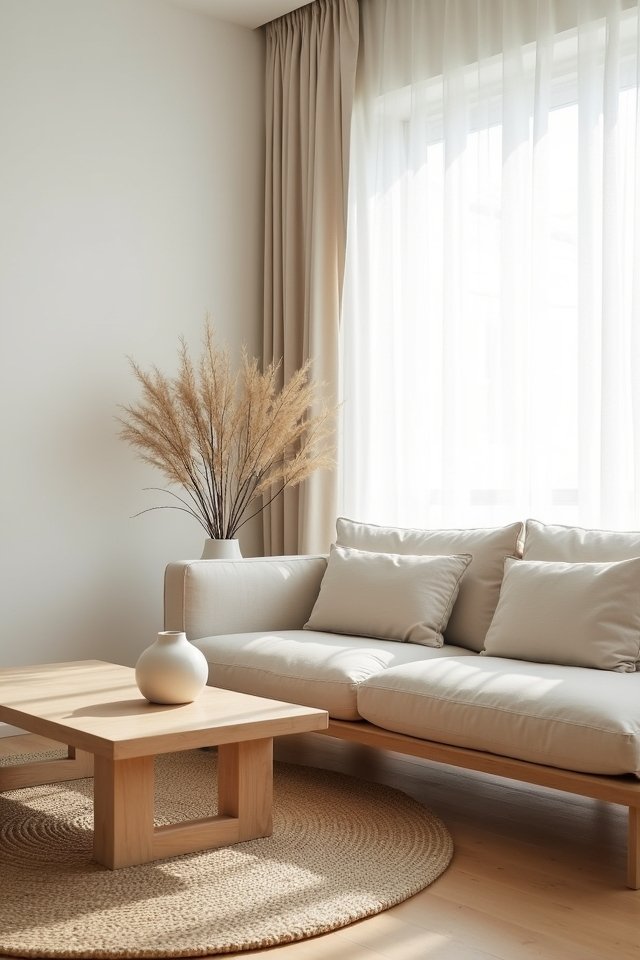 minimalist furniture for tranquility