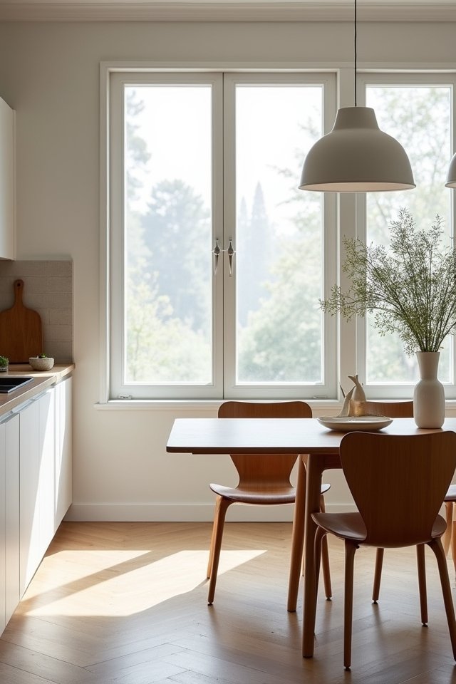 minimalist japandi kitchen furniture