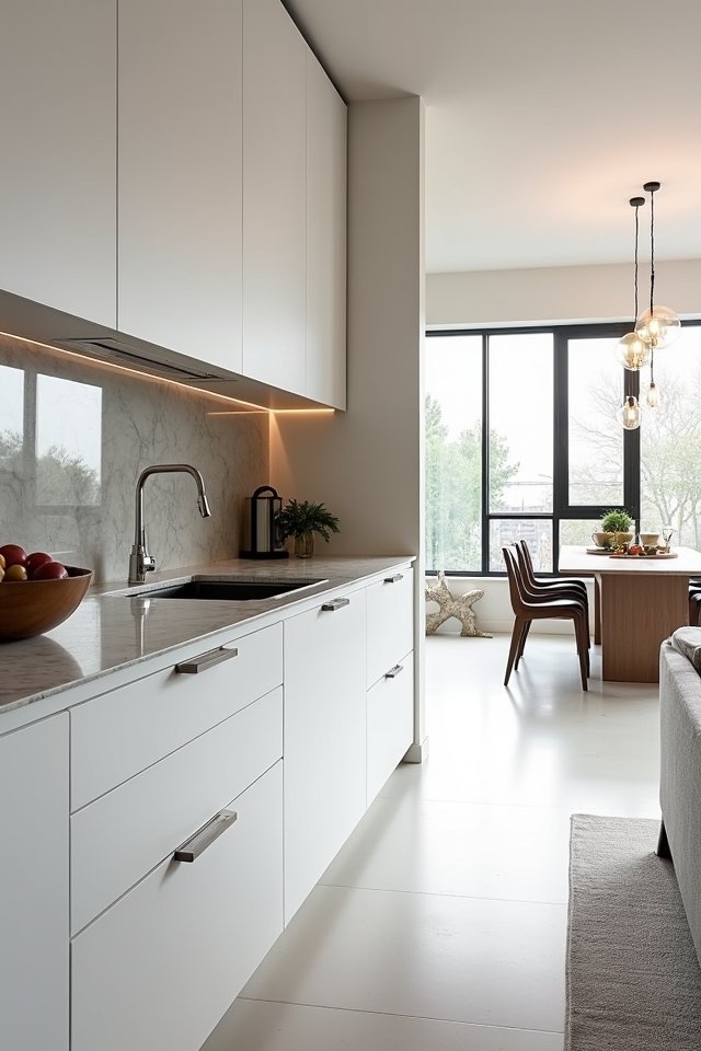 minimalist kitchen design elegance