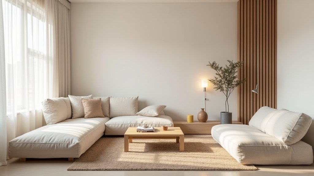 minimalist korean living rooms