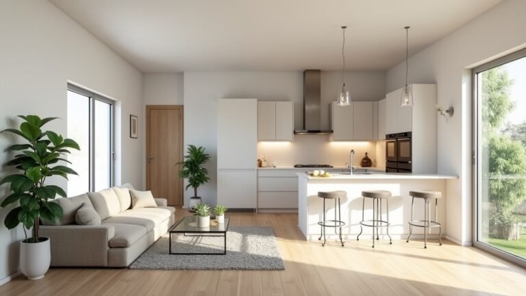 13 Minimalist Open Plan Kitchen Living Room Ideas for Modern Homes 2026 ... - Minimalist Open Plan Apartment Layout