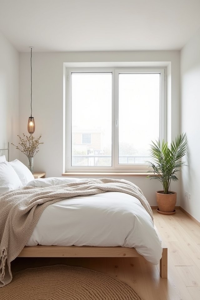 minimalist serene rustic design