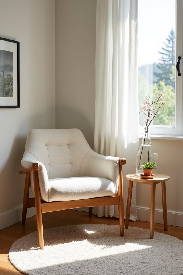 minimalistic chairs for small spaces
