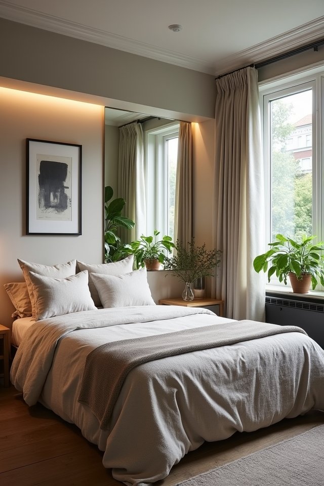 mirrors amplify light space