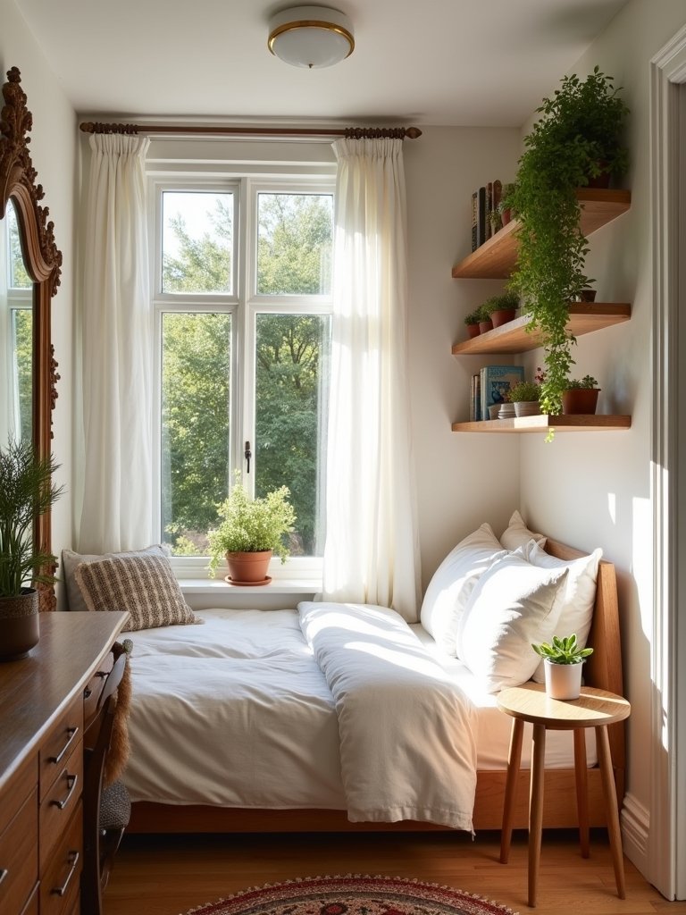 mirrors amplify natural light