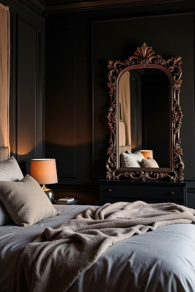 mirrors create spacious ambiance