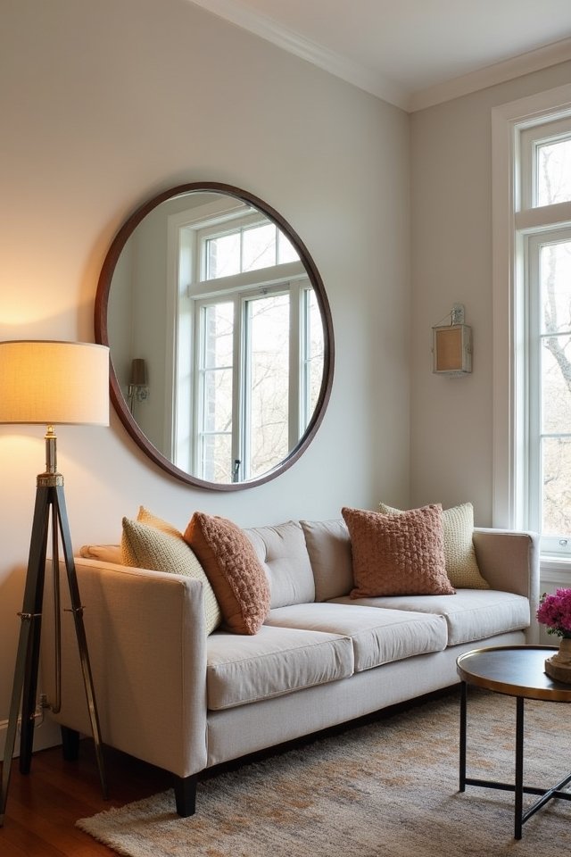 mirrors create spatial illusion