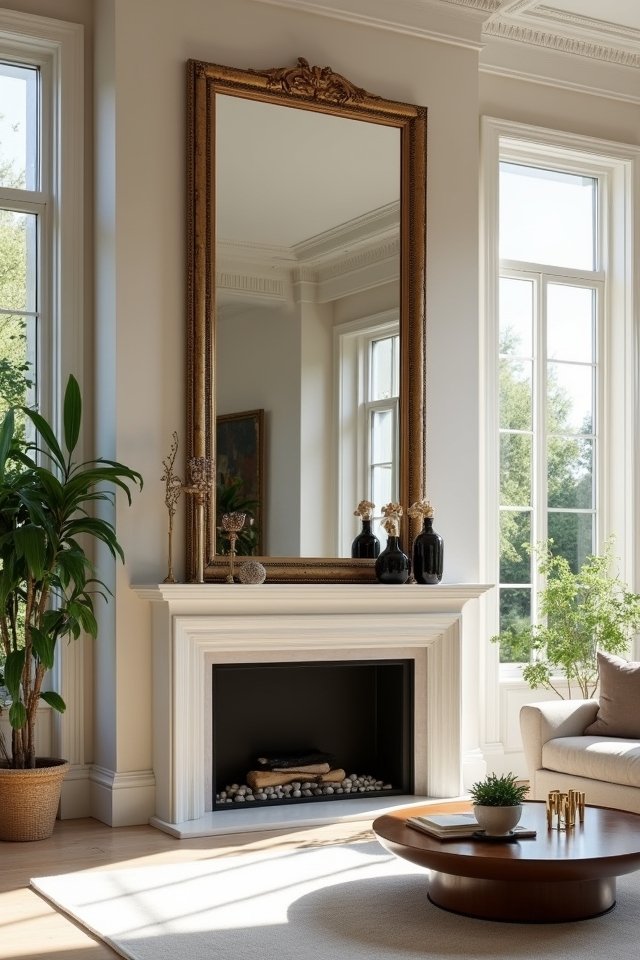 mirrors enhance living spaces