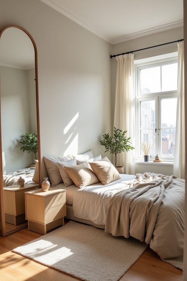mirrors enhance natural light