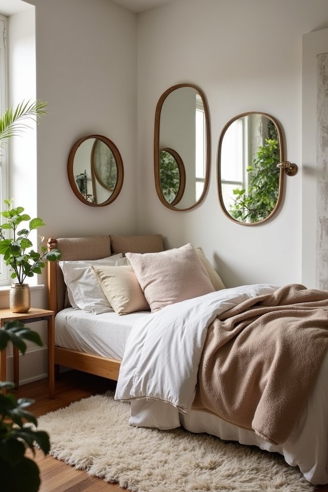 mirrors enhance room spaciousness