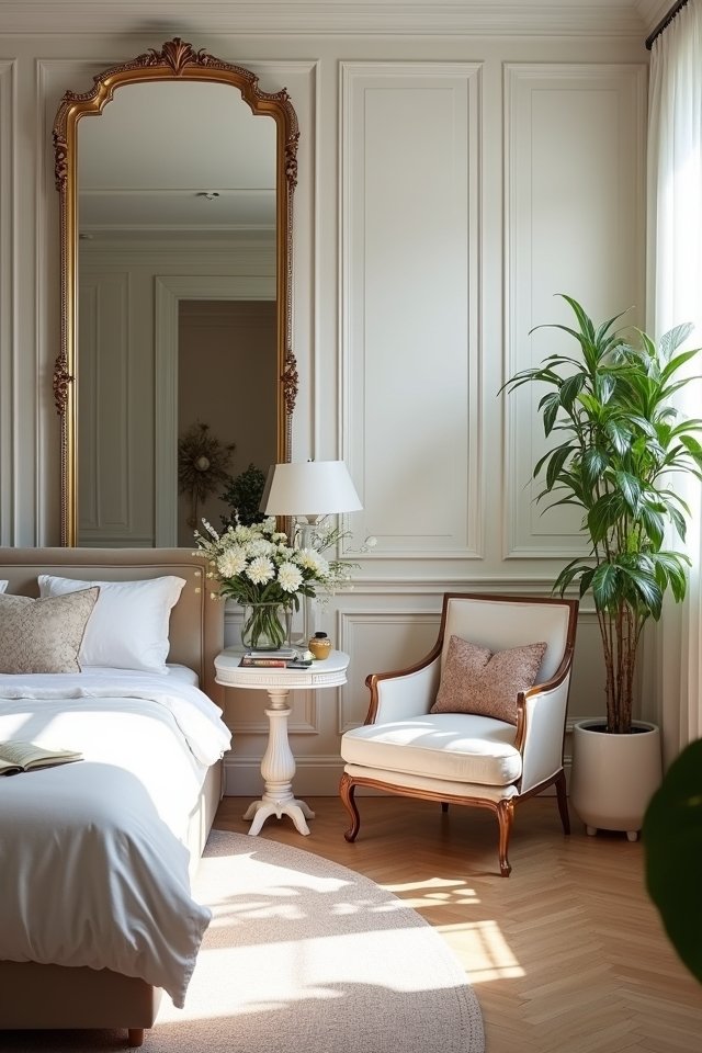 mirrors enhance small spaces