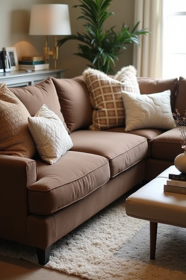 mix and match pillows creatively