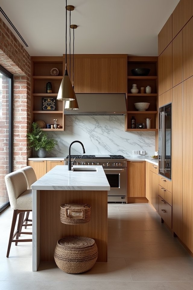 mix textures for warmth