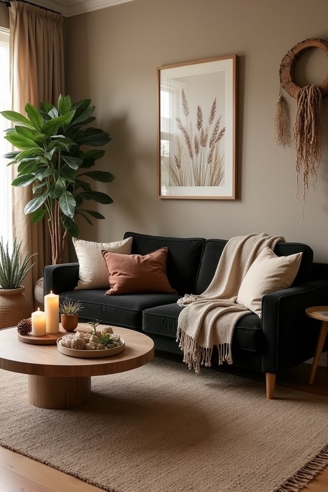 mixing cozy accessories creatively