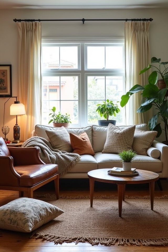 mixing furniture styles creatively