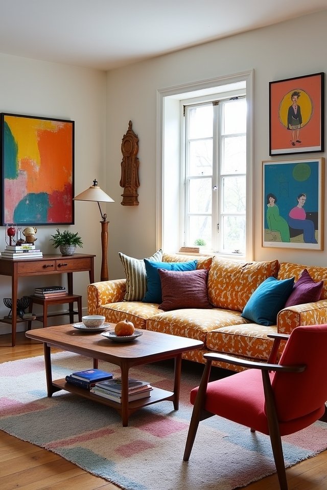mixing furniture styles creatively