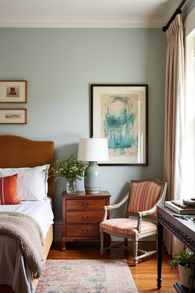 mixing furniture styles creatively
