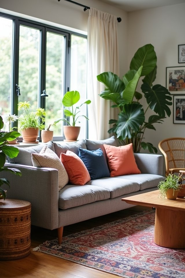 mixing furniture styles creatively