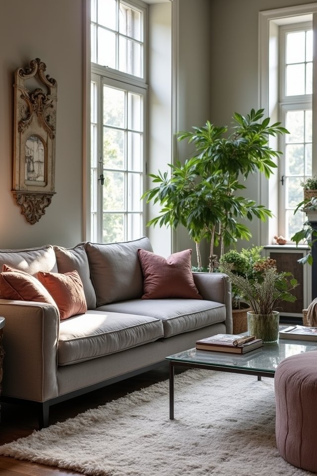 mixing furniture styles creatively