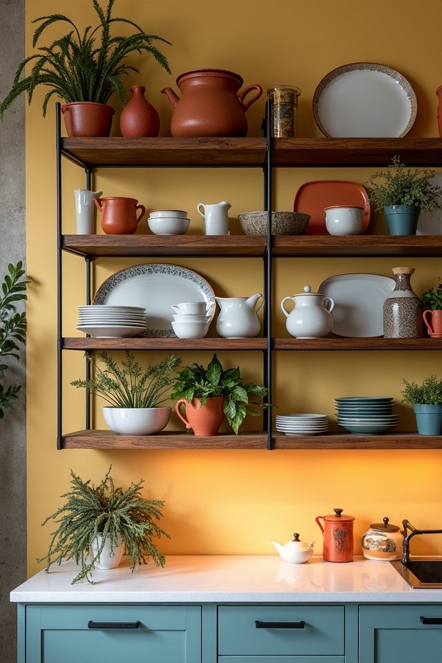 mixing materials for eclecticism