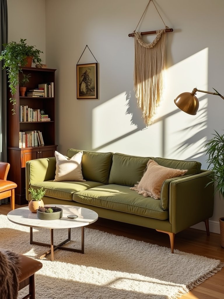 mixing modern vintage decor