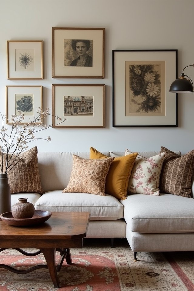 mixing modern vintage styles