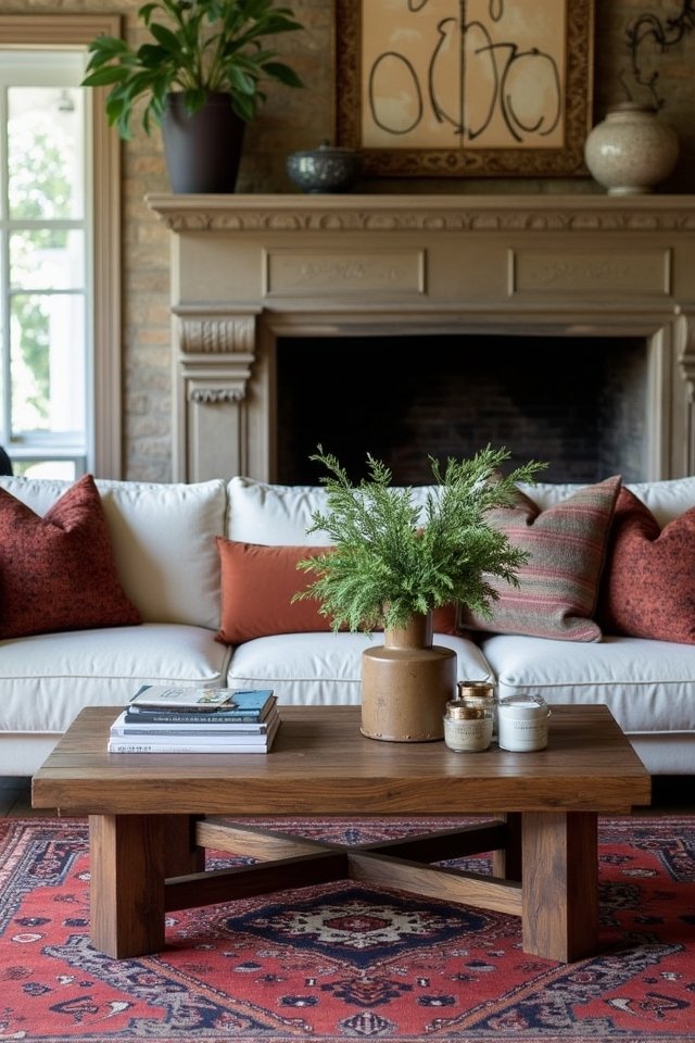 mixing modern with antiques