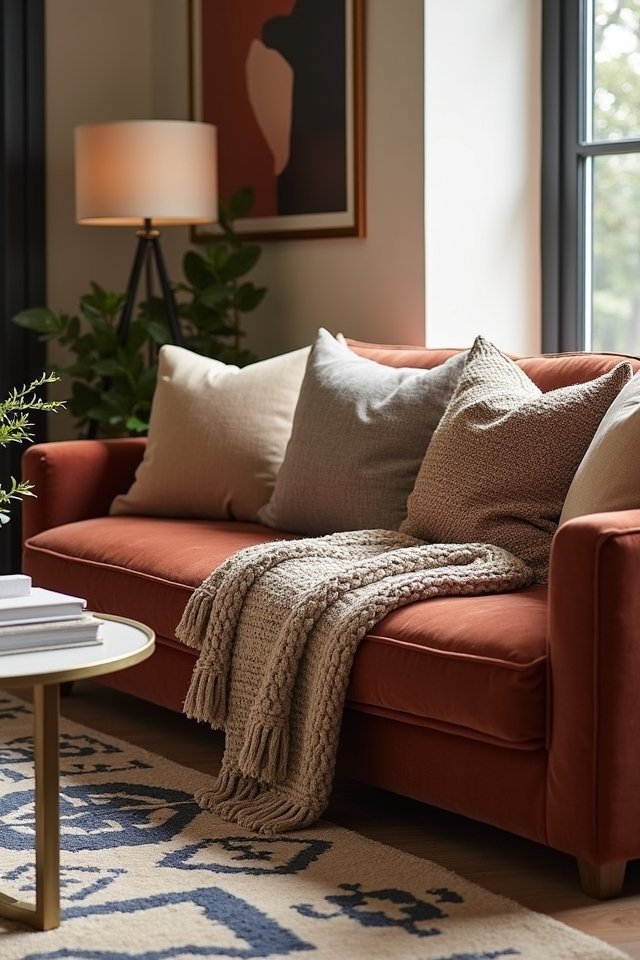 mixing patterns and fabrics