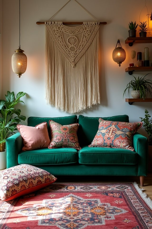 mixing patterns beautifully balanced