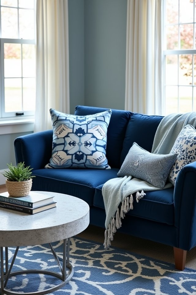 mixing patterns creatively together