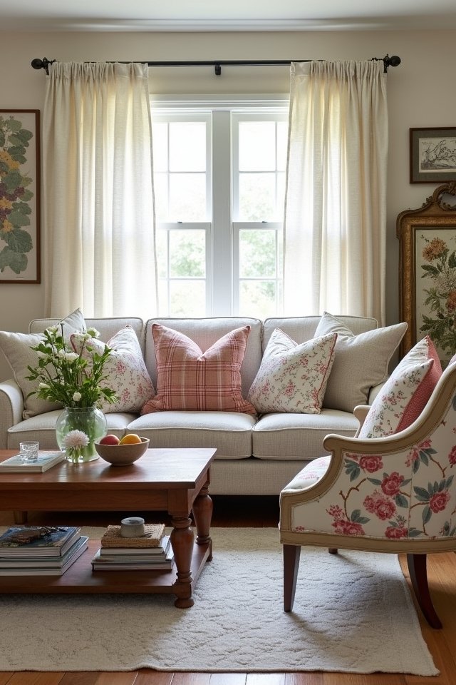 mixing patterns for charm