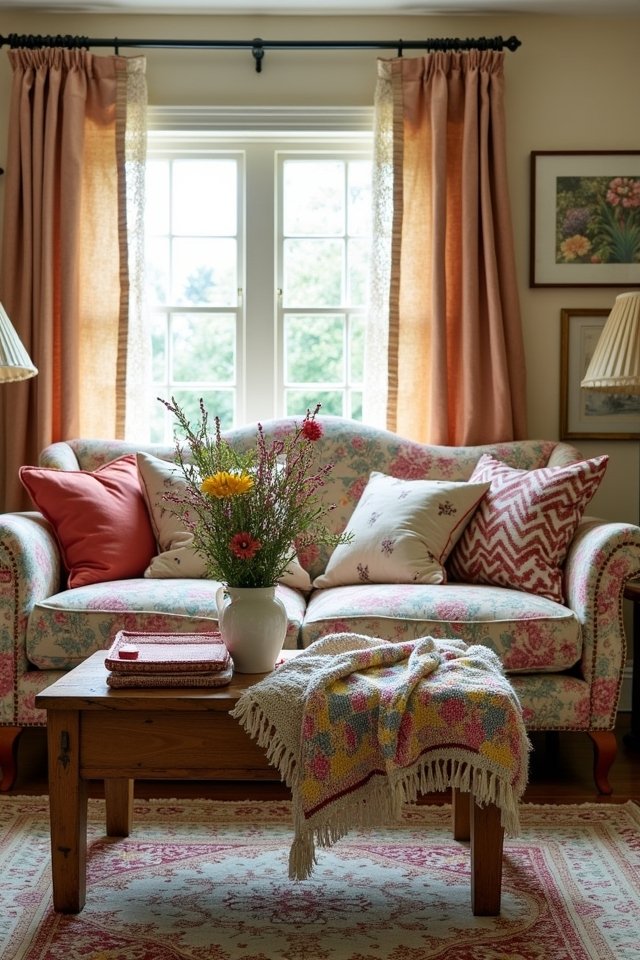 mixing patterns for charm