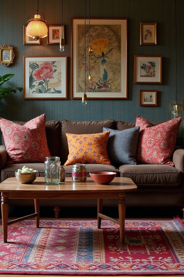 mixing patterns for eclectic style