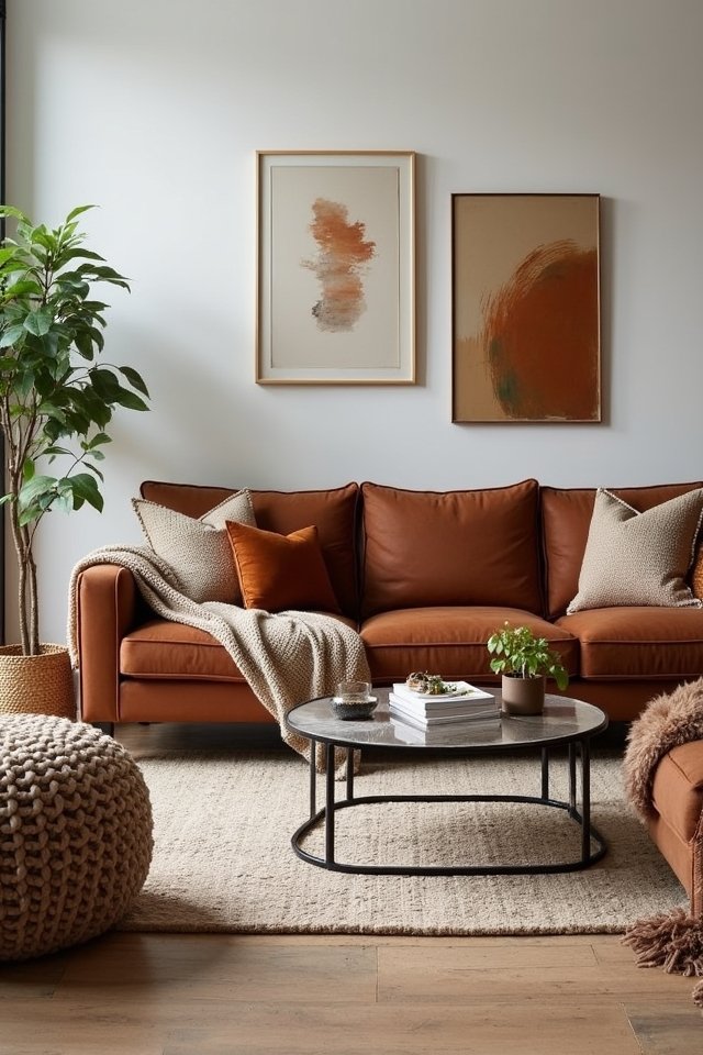 mixing textures for warmth