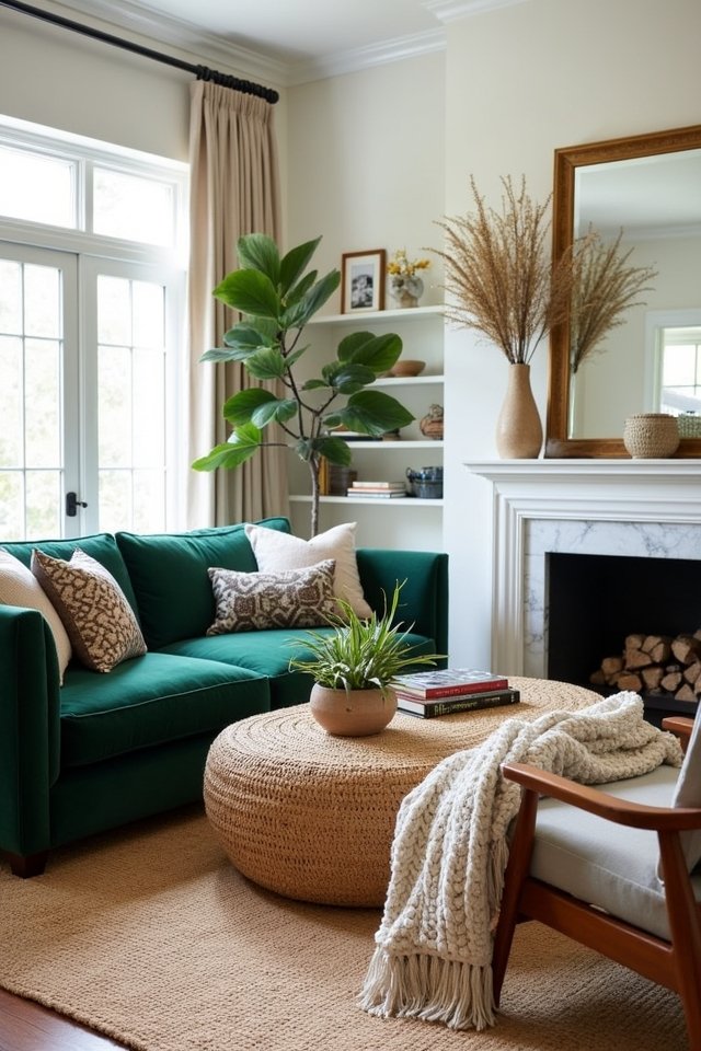 mixing textures for warmth